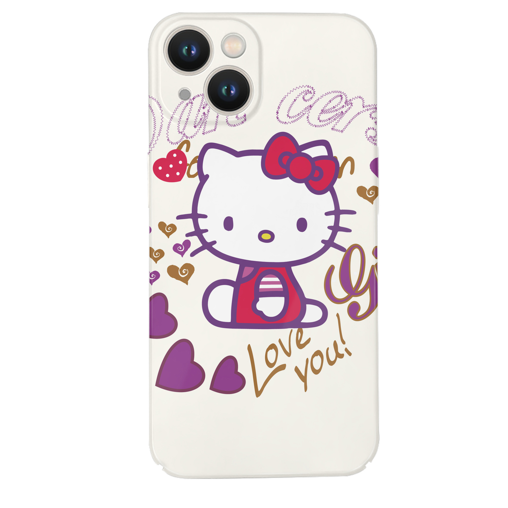 （画像用） Hello Kitty ハローキティ 【iPhone 14シリーズ対応】ハードケース